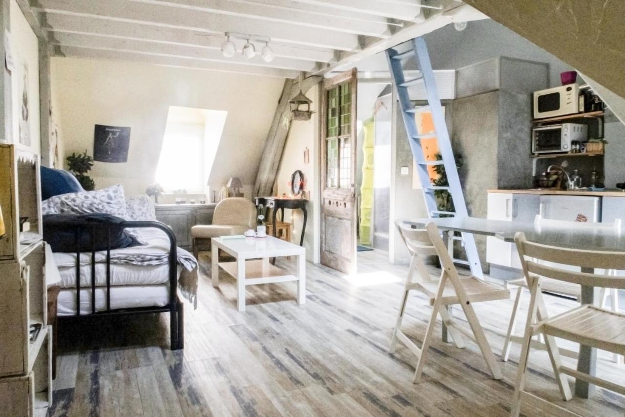 Honfleur Location Appartement Buitenkant foto