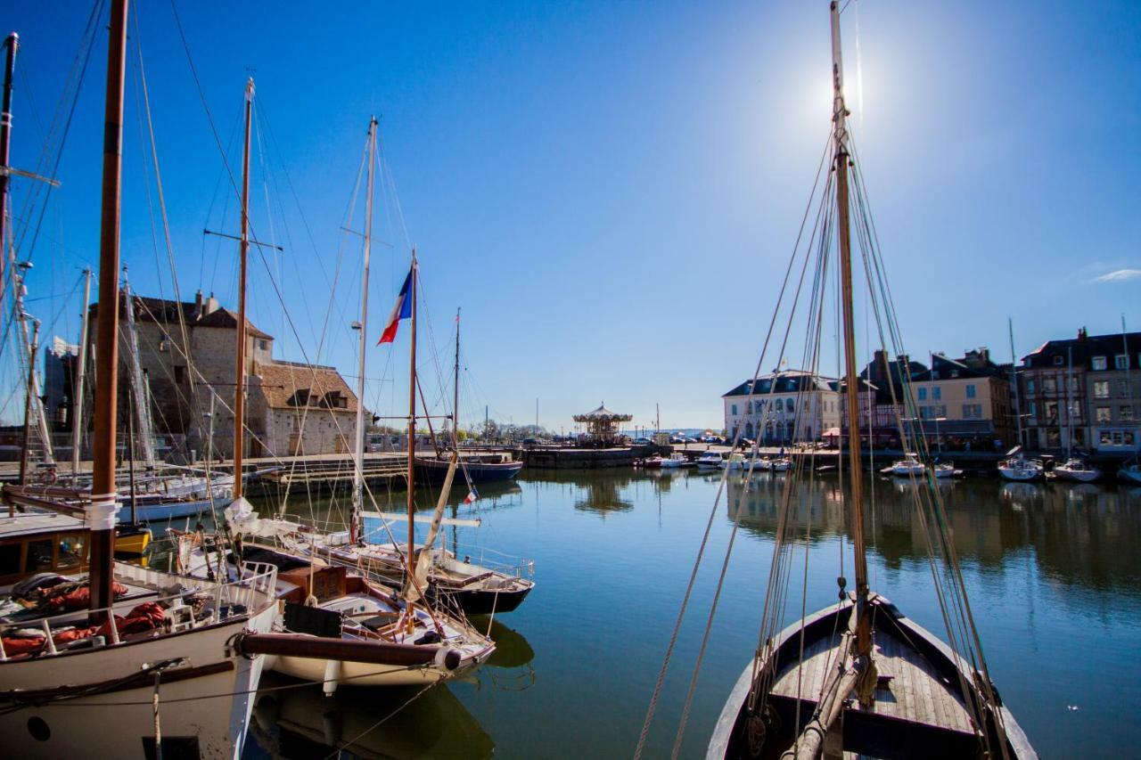 Honfleur Location Appartement Buitenkant foto